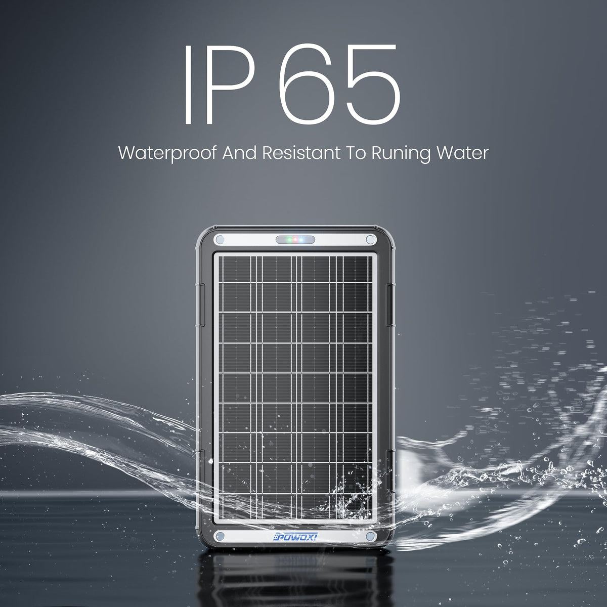 POWOXI float maintenance stage protects against overcharging.