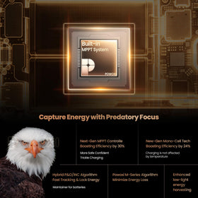 POWOXI MPPT controller inside powers efficient energy optimization.