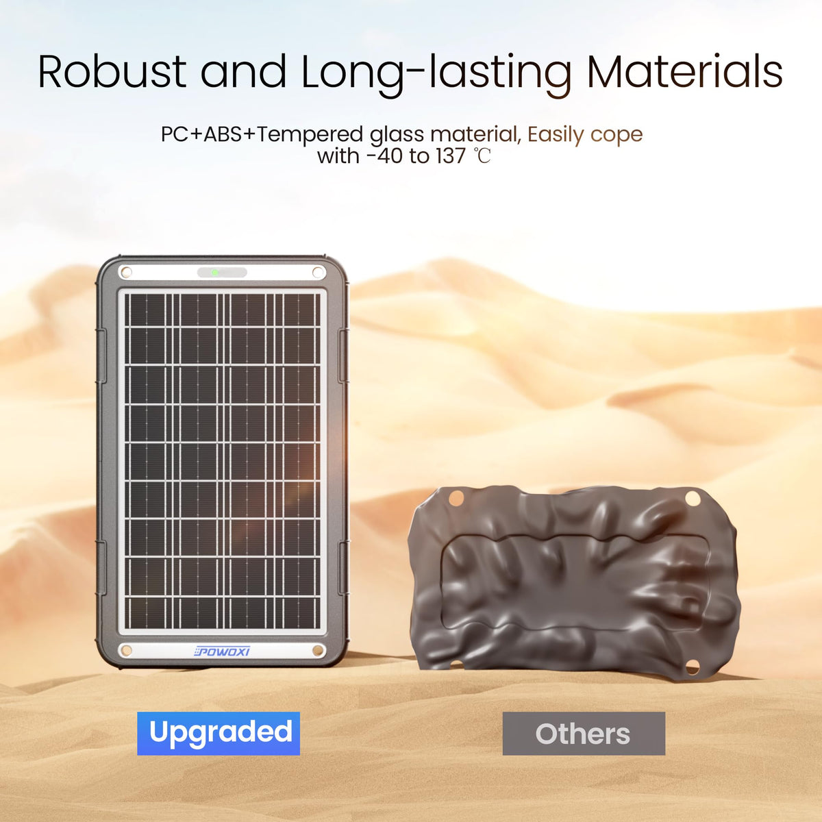 POWOXI storage bag included for easy transport and storage.