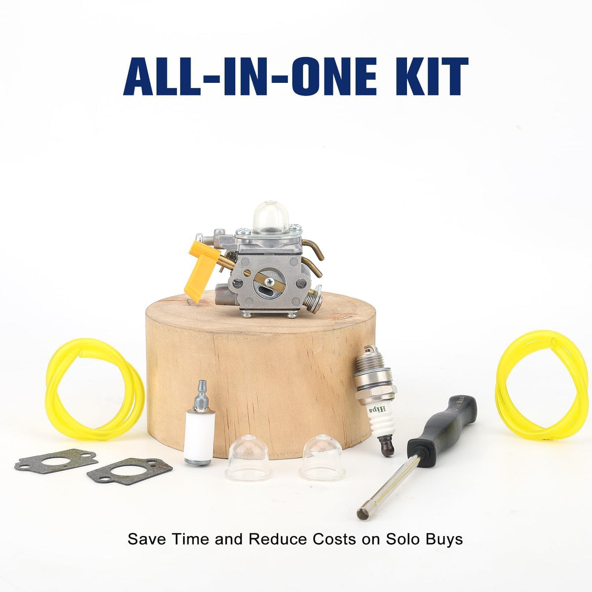 Powtol carburetor for Ryobi CS30 image highlights corrosion resistant body and reliable sealing
