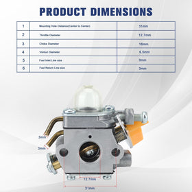 Powtol fuel filter image emphasizes cleaner fuel delivery and smoother performance