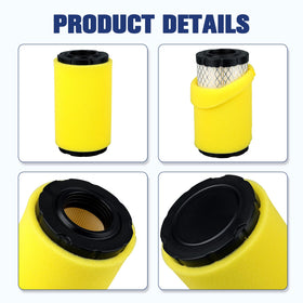 Installation-ready Powtol 793569 air filter, quick to insert without tools