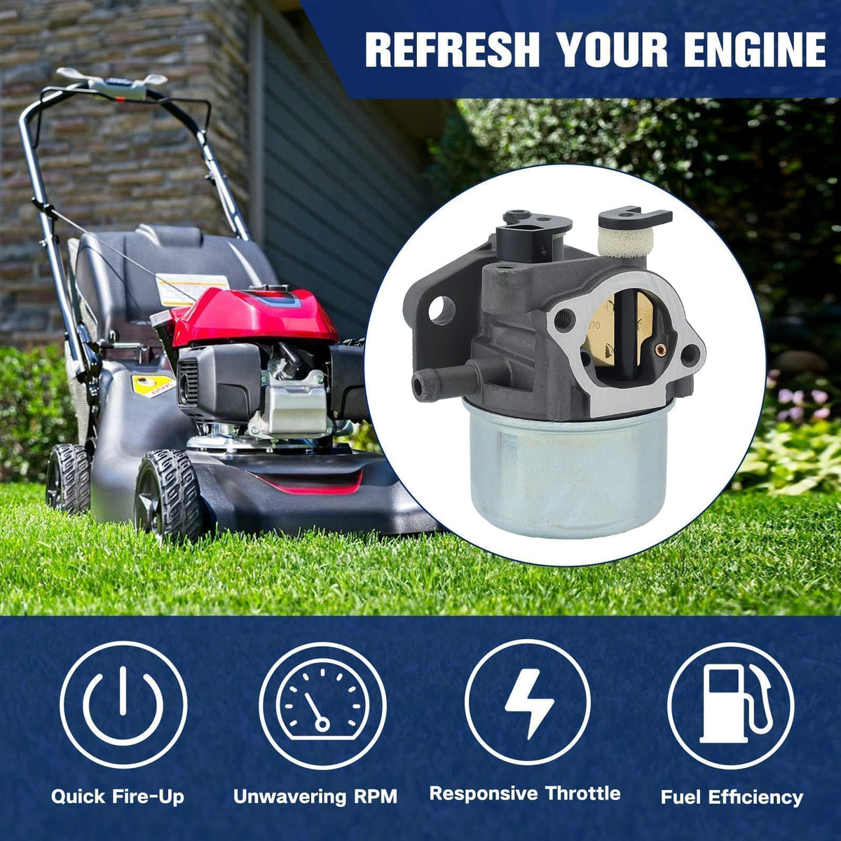 Powtol 799866 fuel filter ensures clean fuel delivery for reliable starts