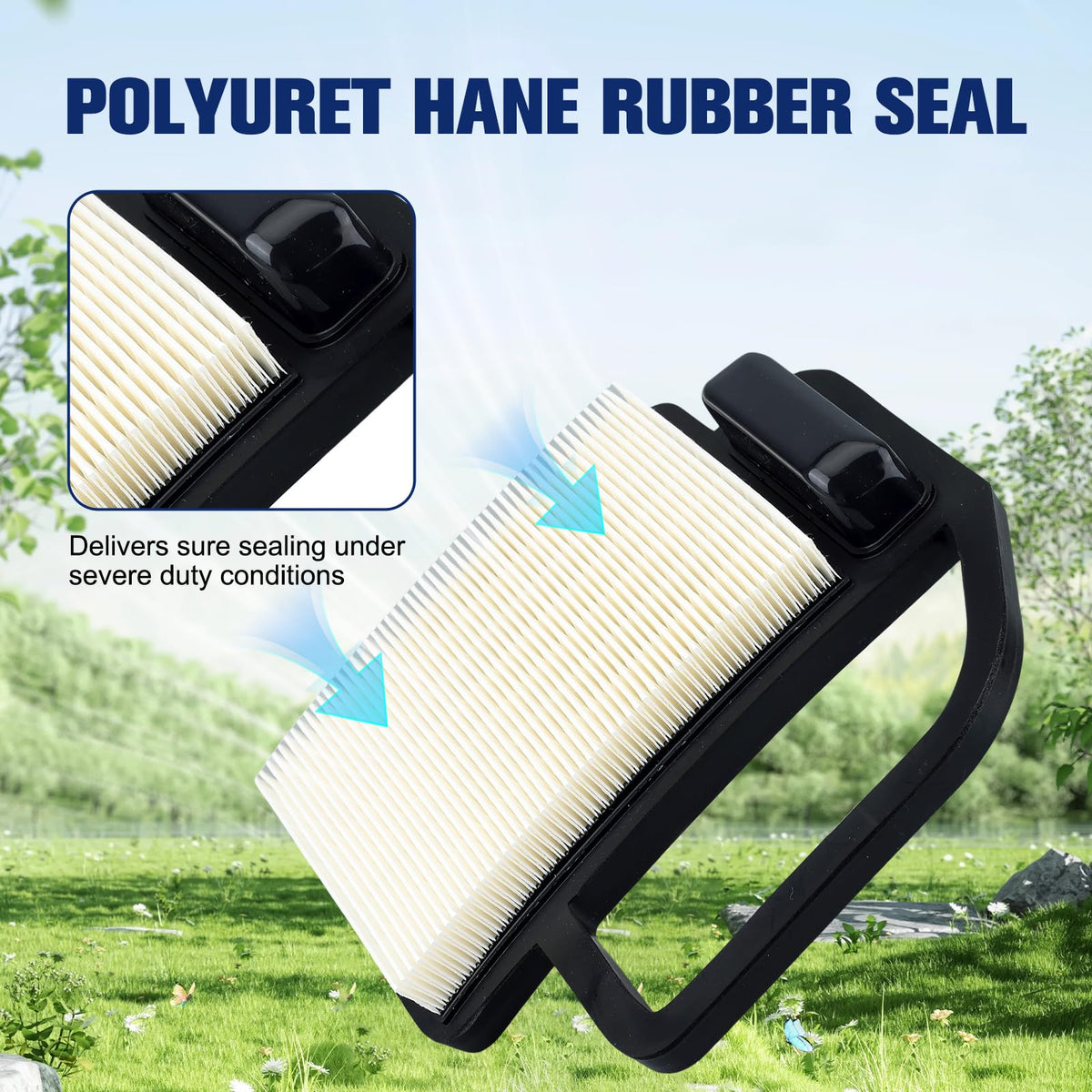 Powtol pre filter captures larger particles to reduce wear and maintenance.
