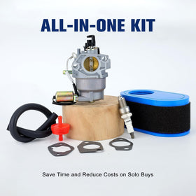 Powtol air filter included for cleaner intake and smoother engine operation