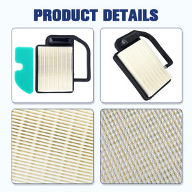 Powtol air filter for Kohler Courage promotes consistent performance across HP range.