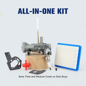 Powtol all-in-one kit contents shown for quick maintenance and replacement.