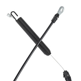 Powtol 532435111 cable clutch ends eyelet and spring for secure operation.