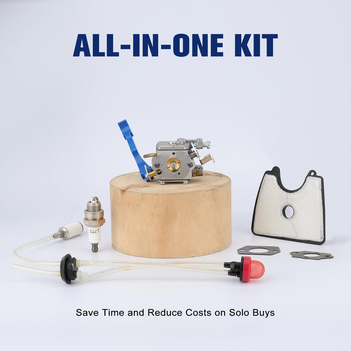 Powtol anodized aluminum carburetor body provides rugged durability