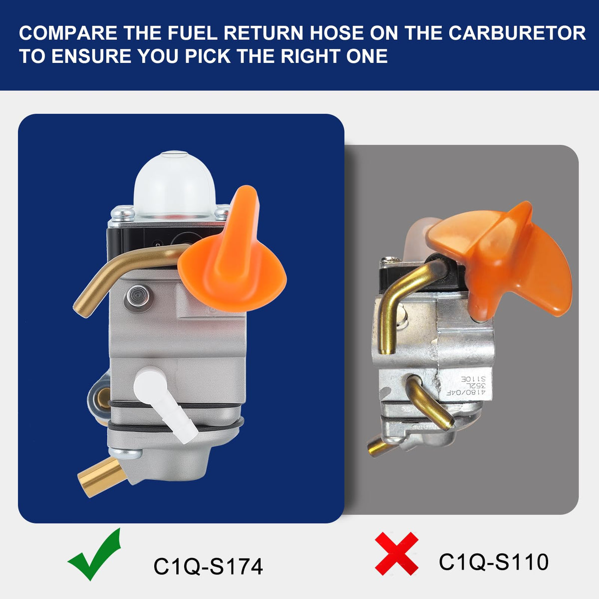 Powtol carburetor in box emphasizes ready-to-install replacement