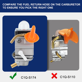 Powtol carburetor in box emphasizes ready-to-install replacement