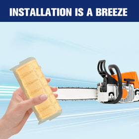 Powtol compatibility badge highlights Stihl MS210 MS230 MS250 compatibility.