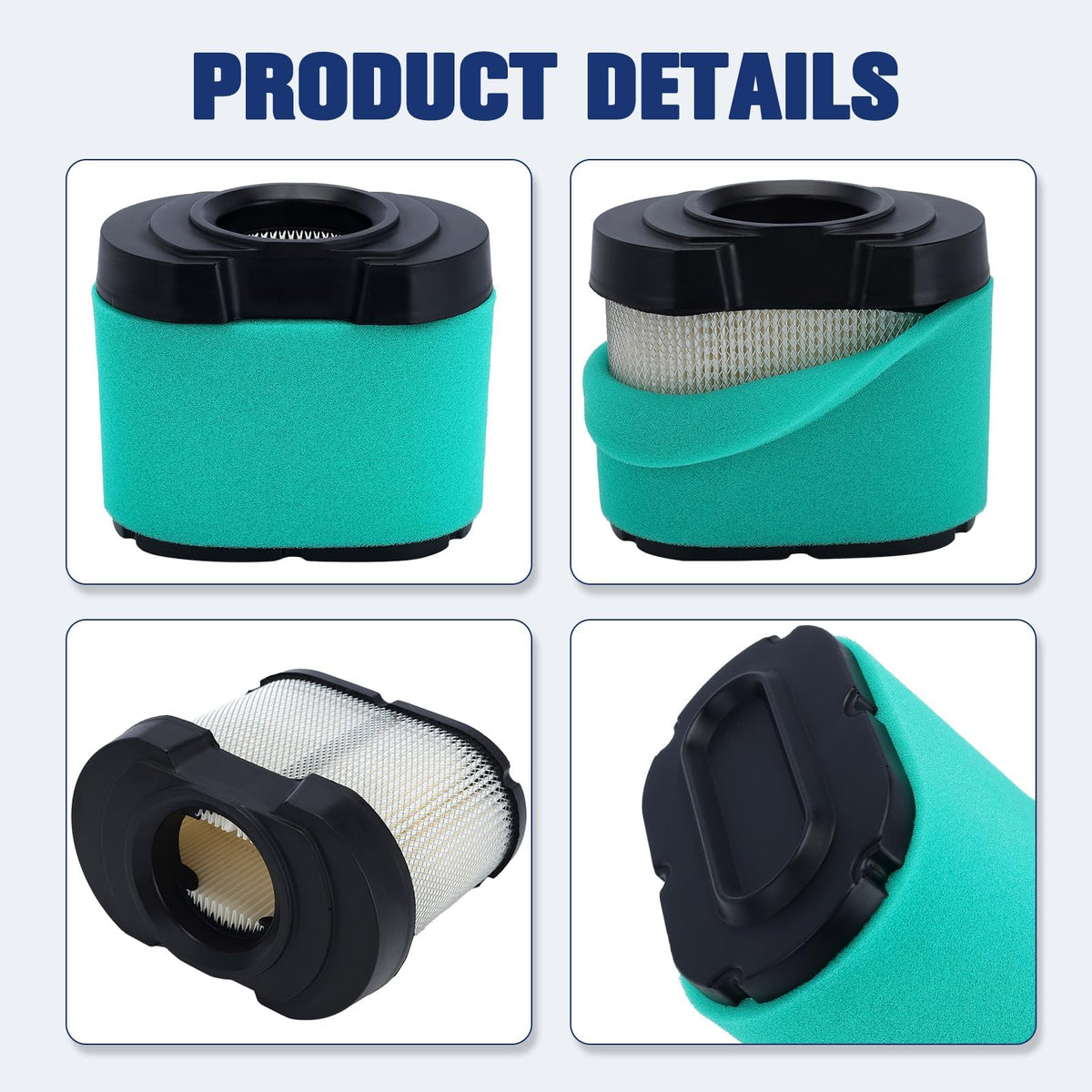 Powtol complete replacement kit with filters plugs and lines
