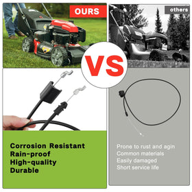Powtol craftsman-compatible throttle cable for smooth throttle control