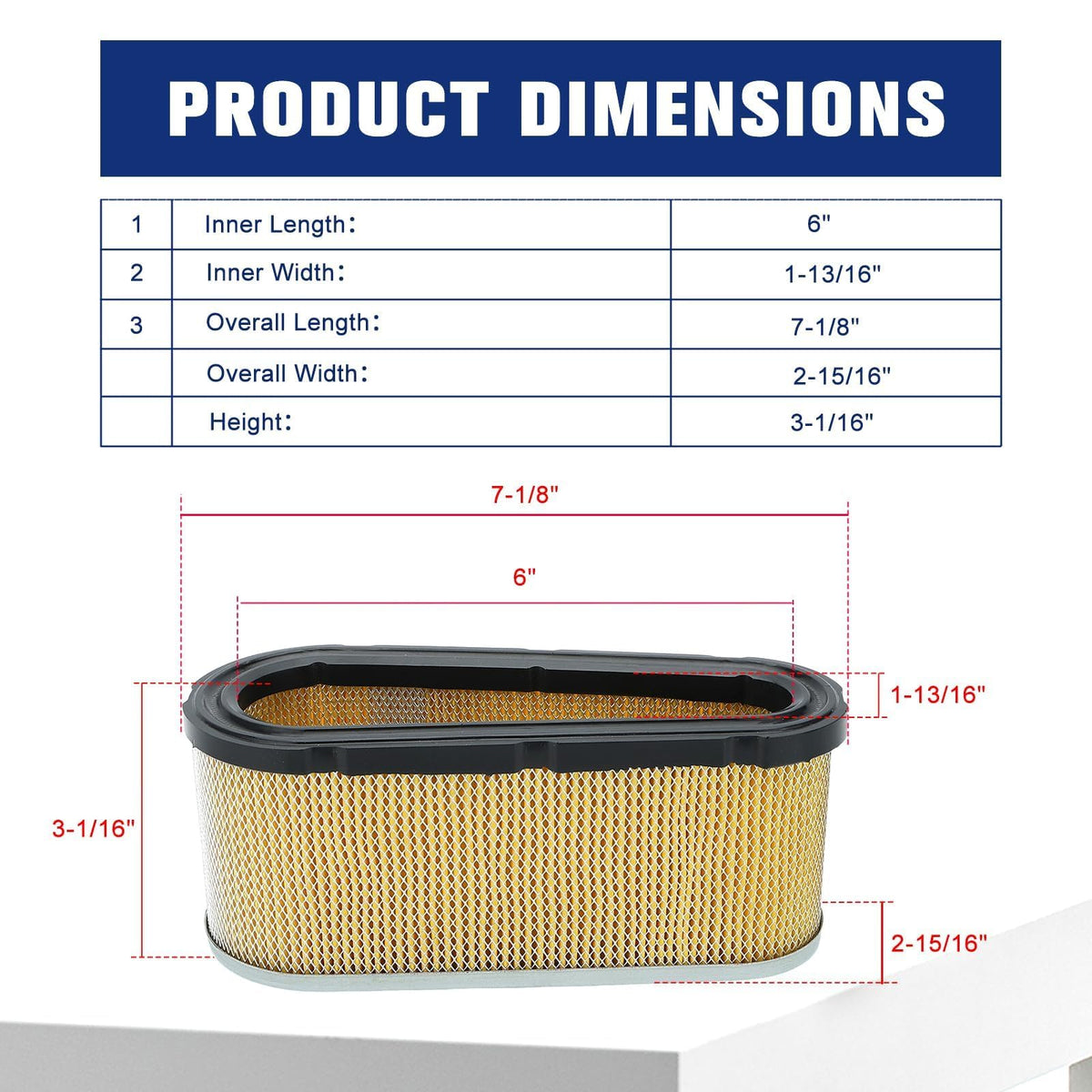 Powtol mounting dimensions 53 mm center-to-center