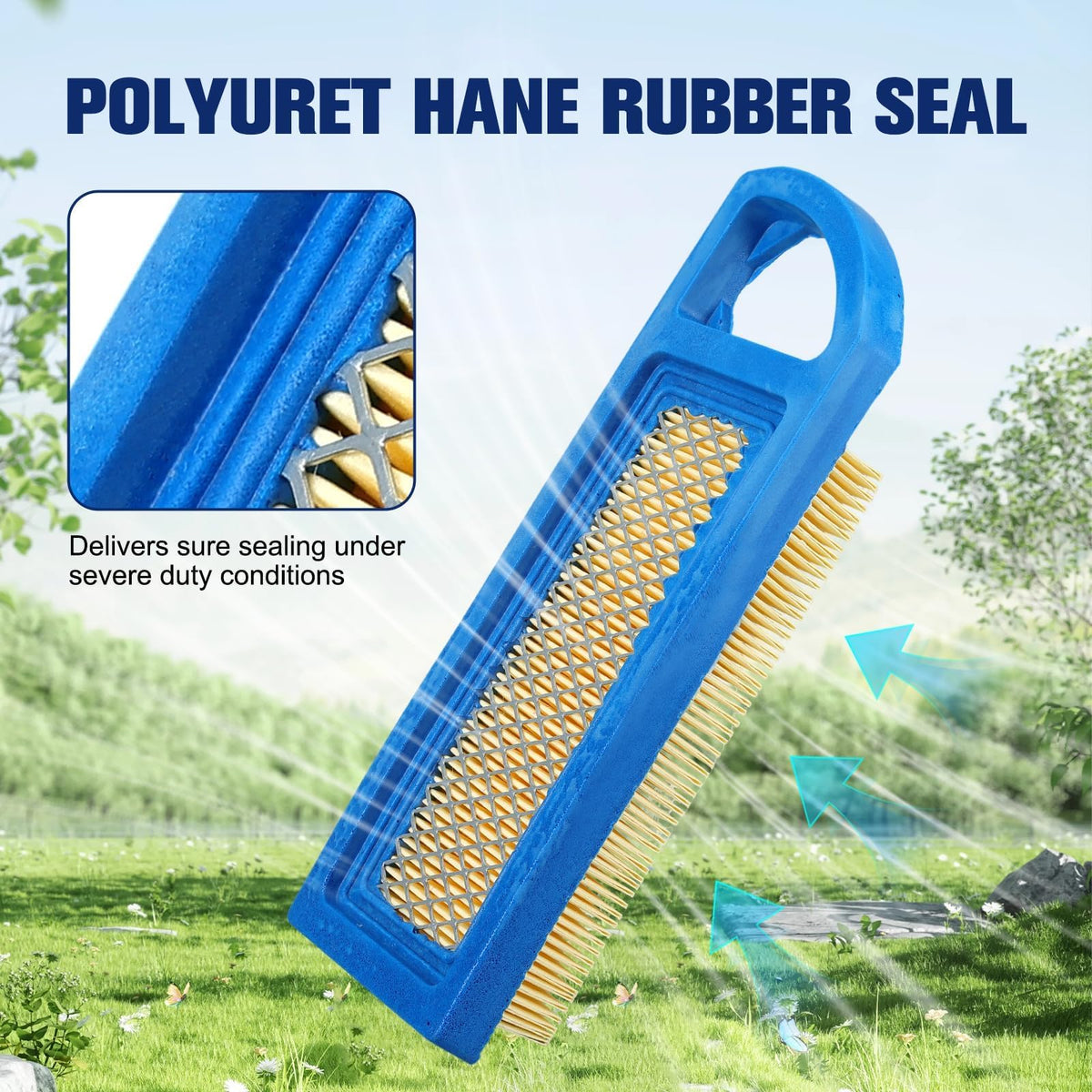Powtol easy-installation design allows tool-free replacement of parts.
