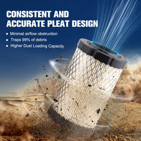 Powtol fuel filter 394358s designed for clean fuel delivery