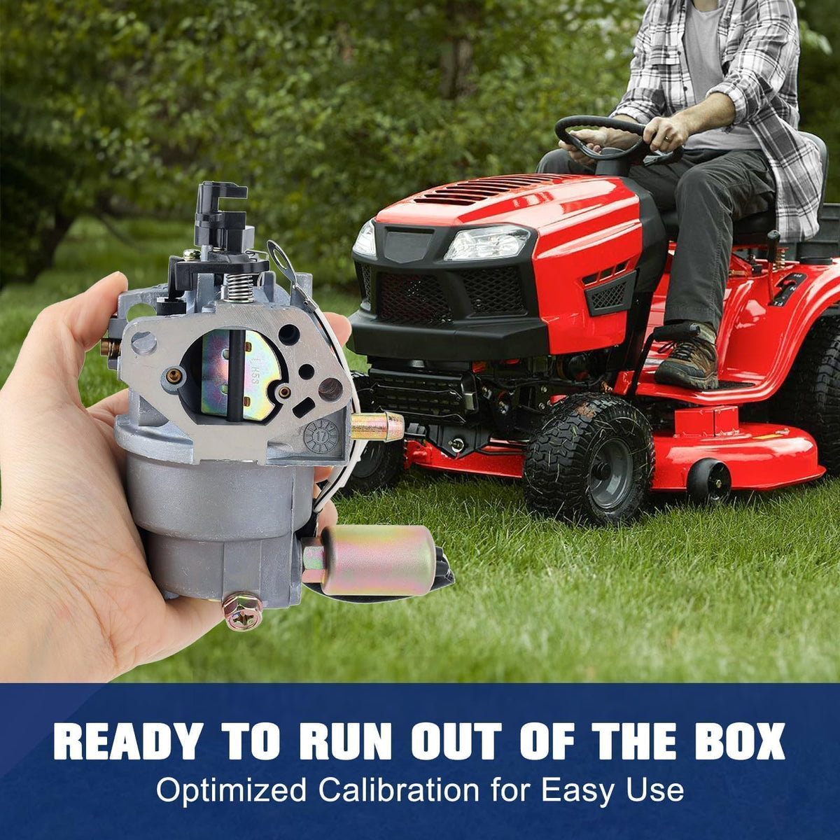 Powtol fuel filter included to help steady fuel delivery