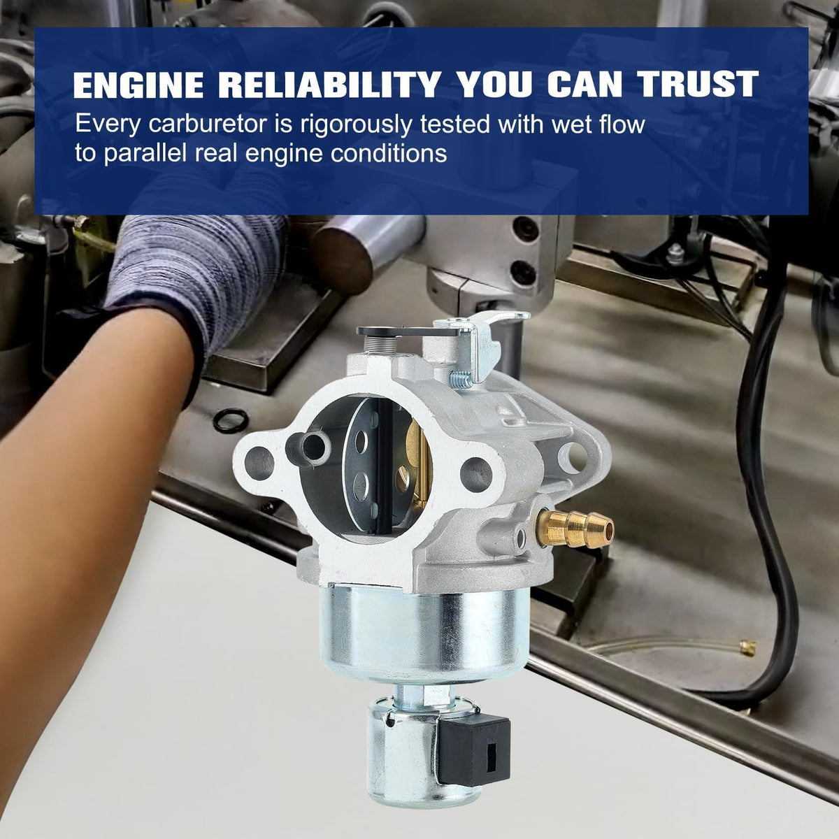 Powtol gasket kit included for secure seal and leak prevention.