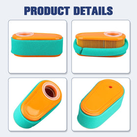 Powtol tune-up kit contents: air filter, two fuel filters, spark plug for easy replacement