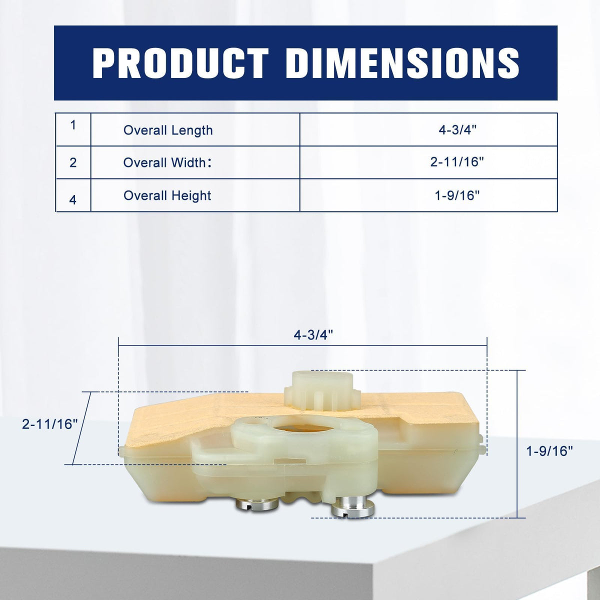 Powtol MS290 air filter dimensions help confirm a precise STIHL fit.