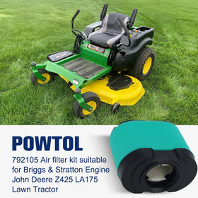 Powtol oil filter 696854 compatible with BS and Deere models for reliable filtration