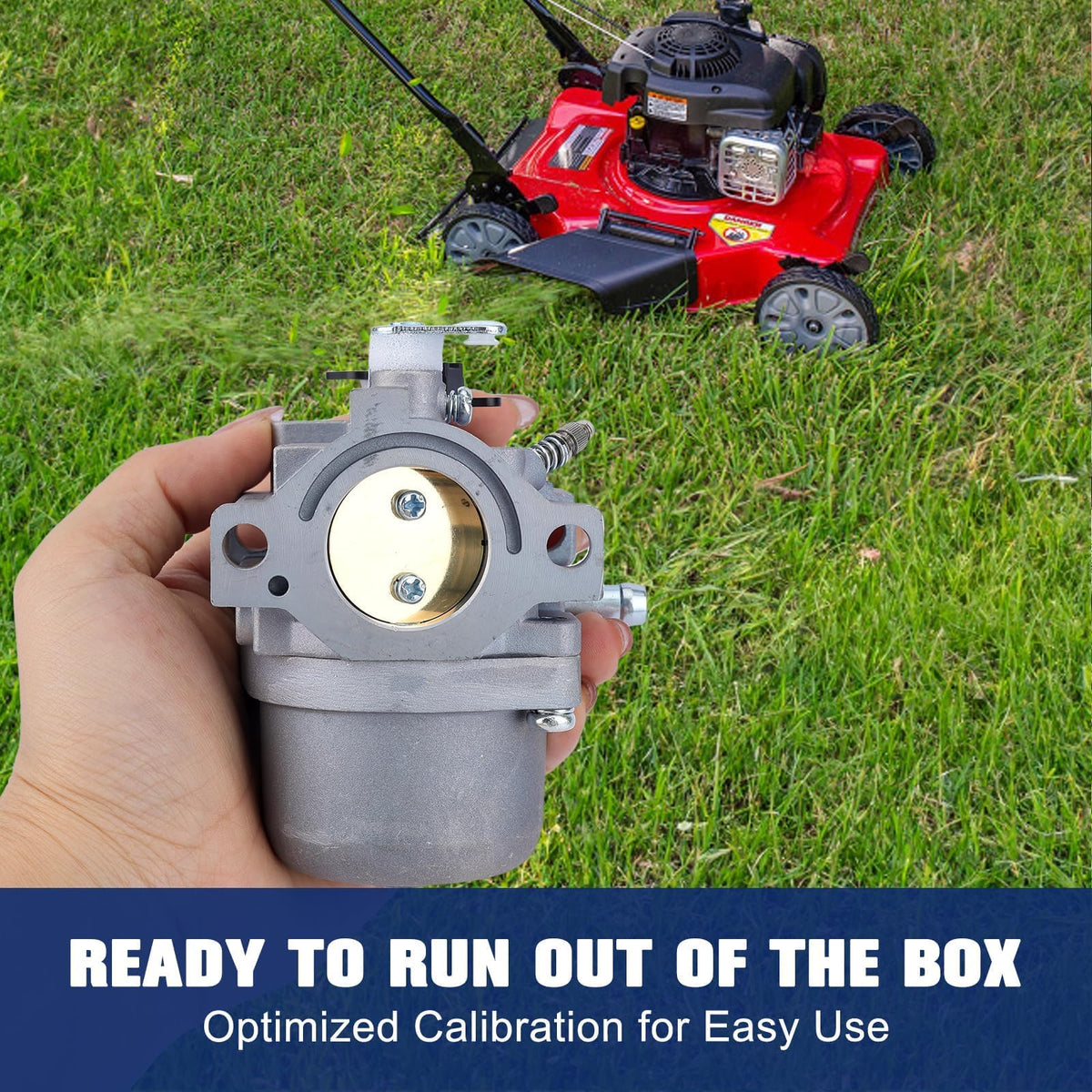 Powtol package includes carburetor, filters, spark plug, gasket