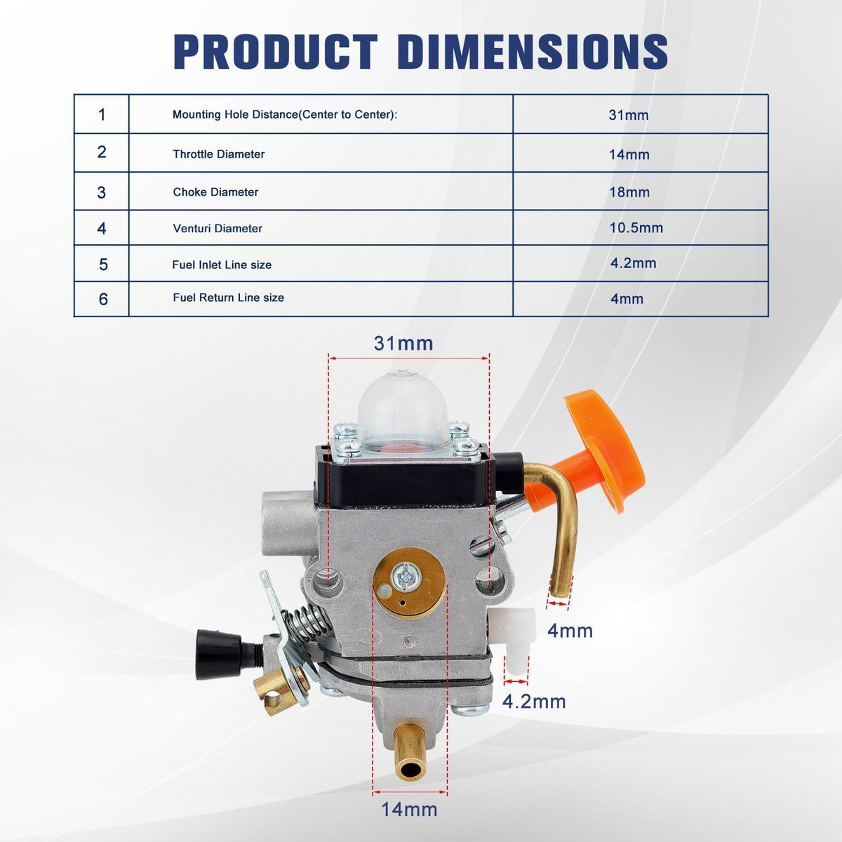 Powtol packaging box and parts layout for easy identification