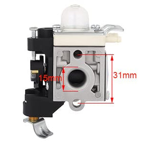 Powtol PB-251 spark plug and primer bulb included for quick startup.