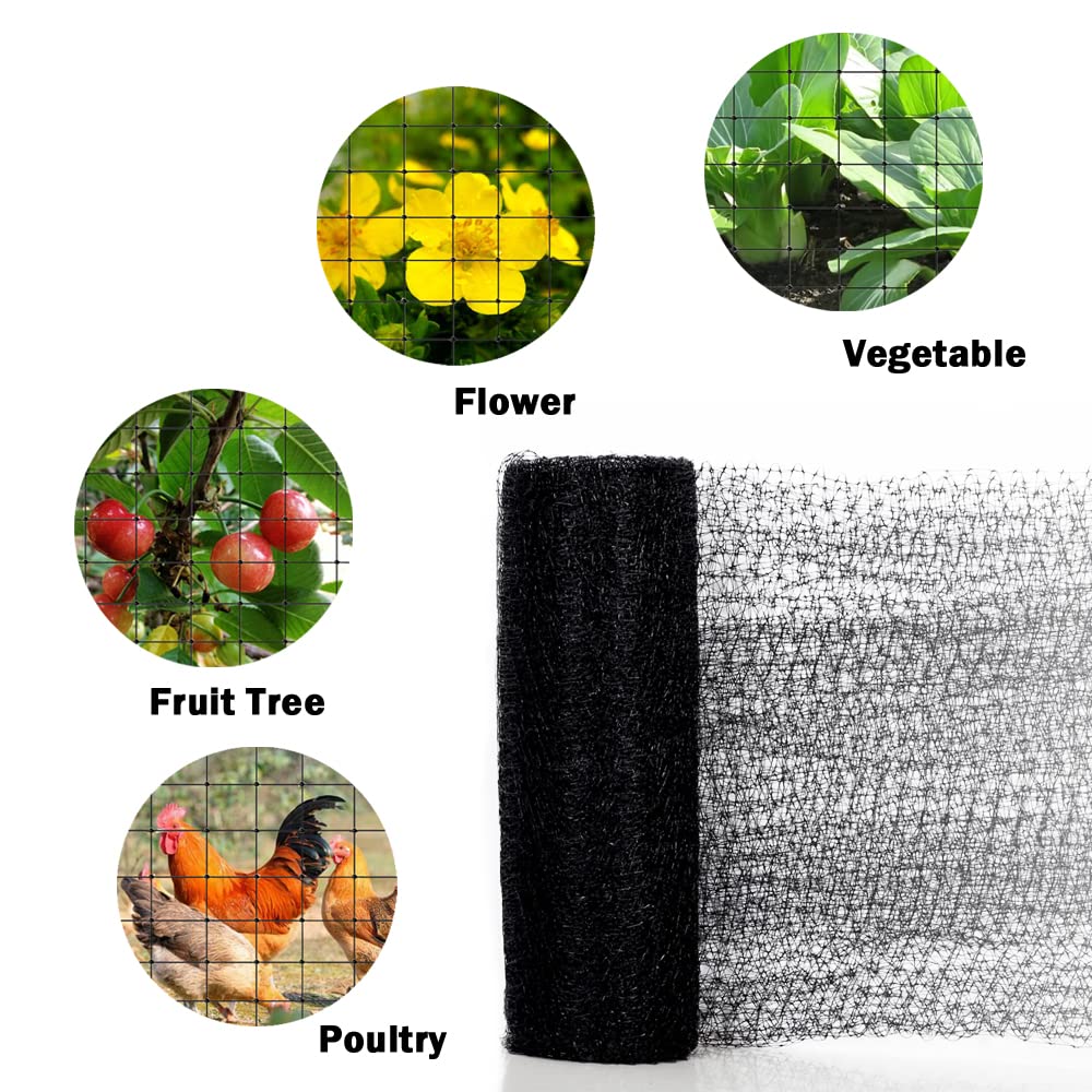 POYEE easy-install netting unrolls and cuts for quick coverage.