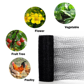 POYEE easy-install netting unrolls and cuts for quick coverage.