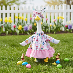 POZMTIORE elastic hat band enables quick dressing for seasonal porch updates