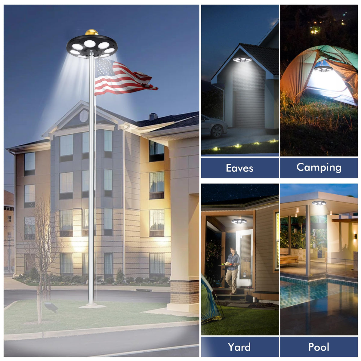 PPQ included accessories for quick flag pole mounting