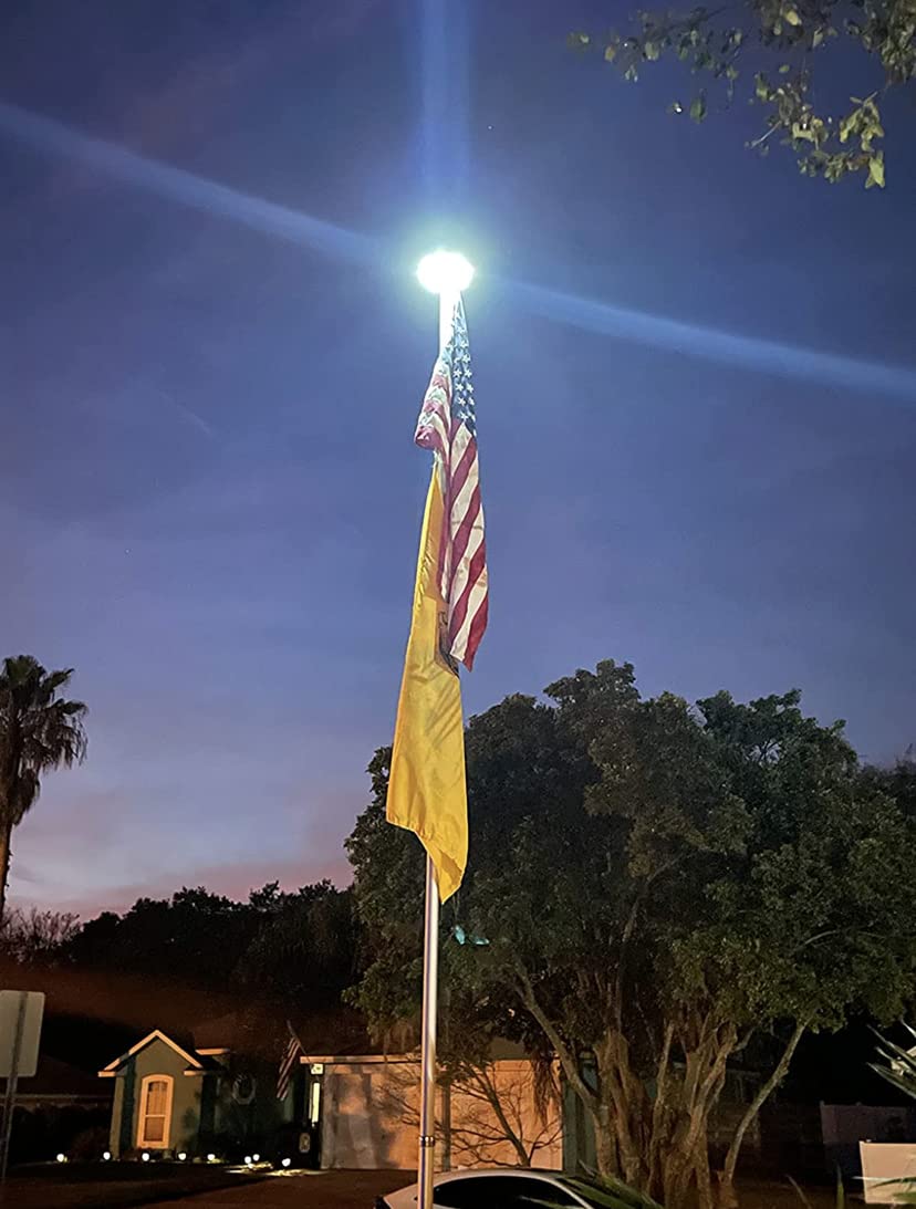 PPQ light kit includes solar light, tube, hook, and clip for easy setup.