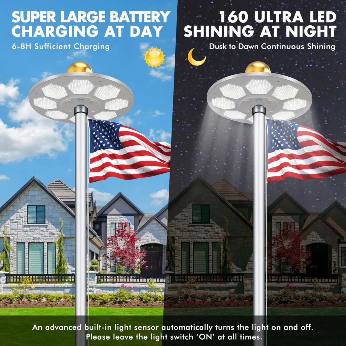 PPQ 15-25 ft pole compatibility ensures easy installation