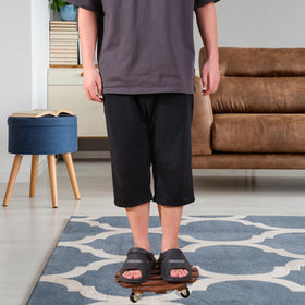 PRAQECZ heavy-pot mover dolly keeps pots secure during moves.