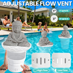PRAXXIS adjustable chlorine release control for pool customization