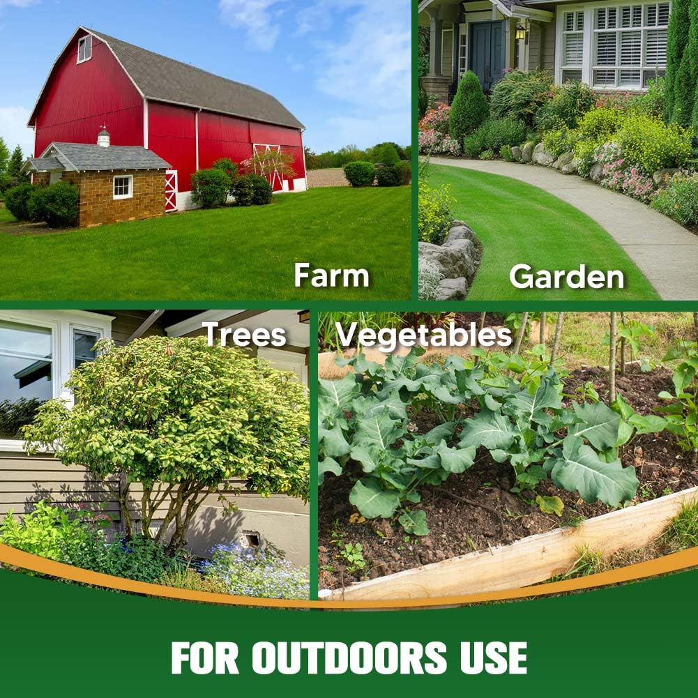No EPA registration required; natural ingredients offer a fuss-free outdoor solution.