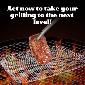 PRC STANDARD aluminum grill mat durable at high heat for safe grilling