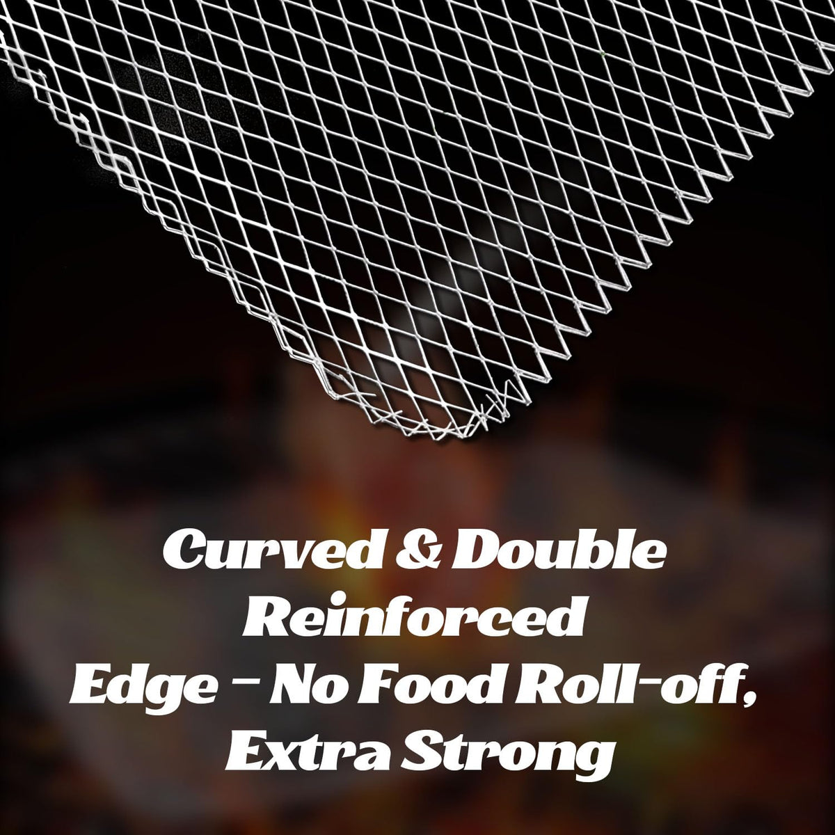 PRC STANDARD universal-fit grill topper compatible with gas, charcoal, and electric grills