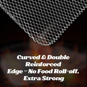 PRC STANDARD universal-fit grill topper compatible with gas, charcoal, and electric grills