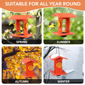 Predimeza Oriole Feeder durable HDPE construction with rust-resistant cable