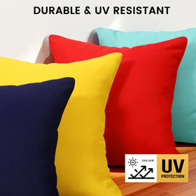 Premillow easy-care cover is machine-washable for quick refresh of 18x18 cushions.