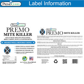 Premo Guard application on mattresses and furniture for mite management.