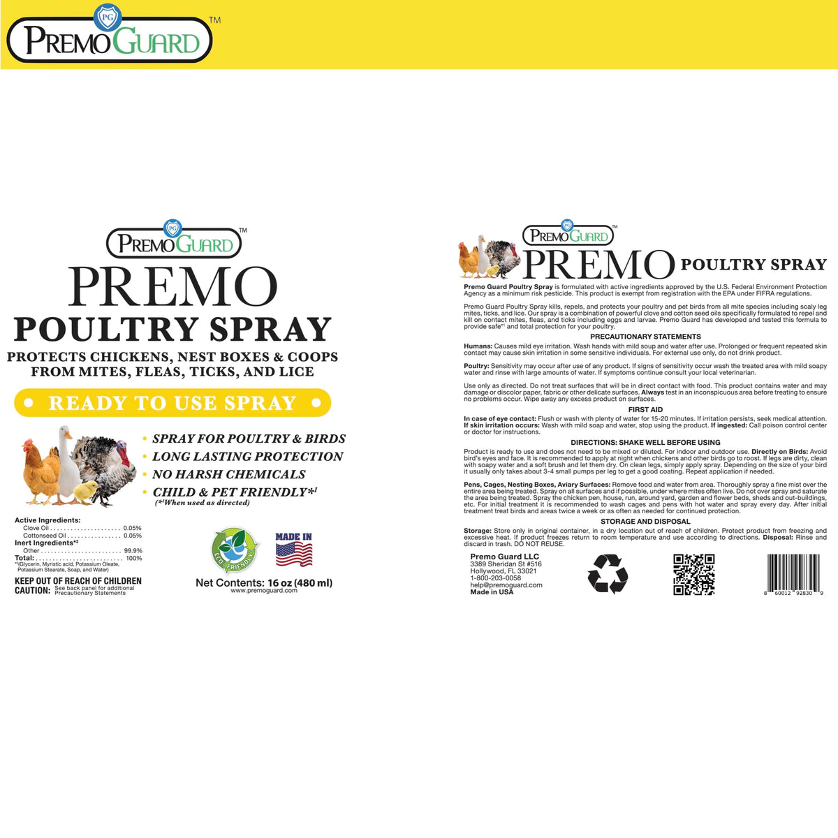 NPA certified natural pest control for poultry