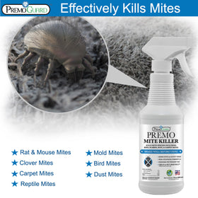 Premo Guard plant-based formula label highlights gentle, non-toxic ingredients.