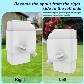 Prestantious self-flushing design reduces clogs, keeping water flowing smoothly.