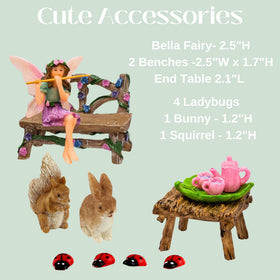 PRETMANNS Bunny miniature figure brings playful woodland appeal