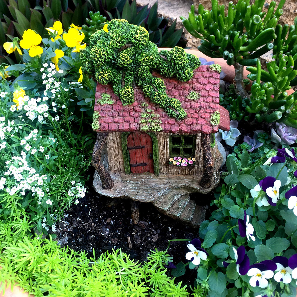 Easy setup for instant garden storytelling and display