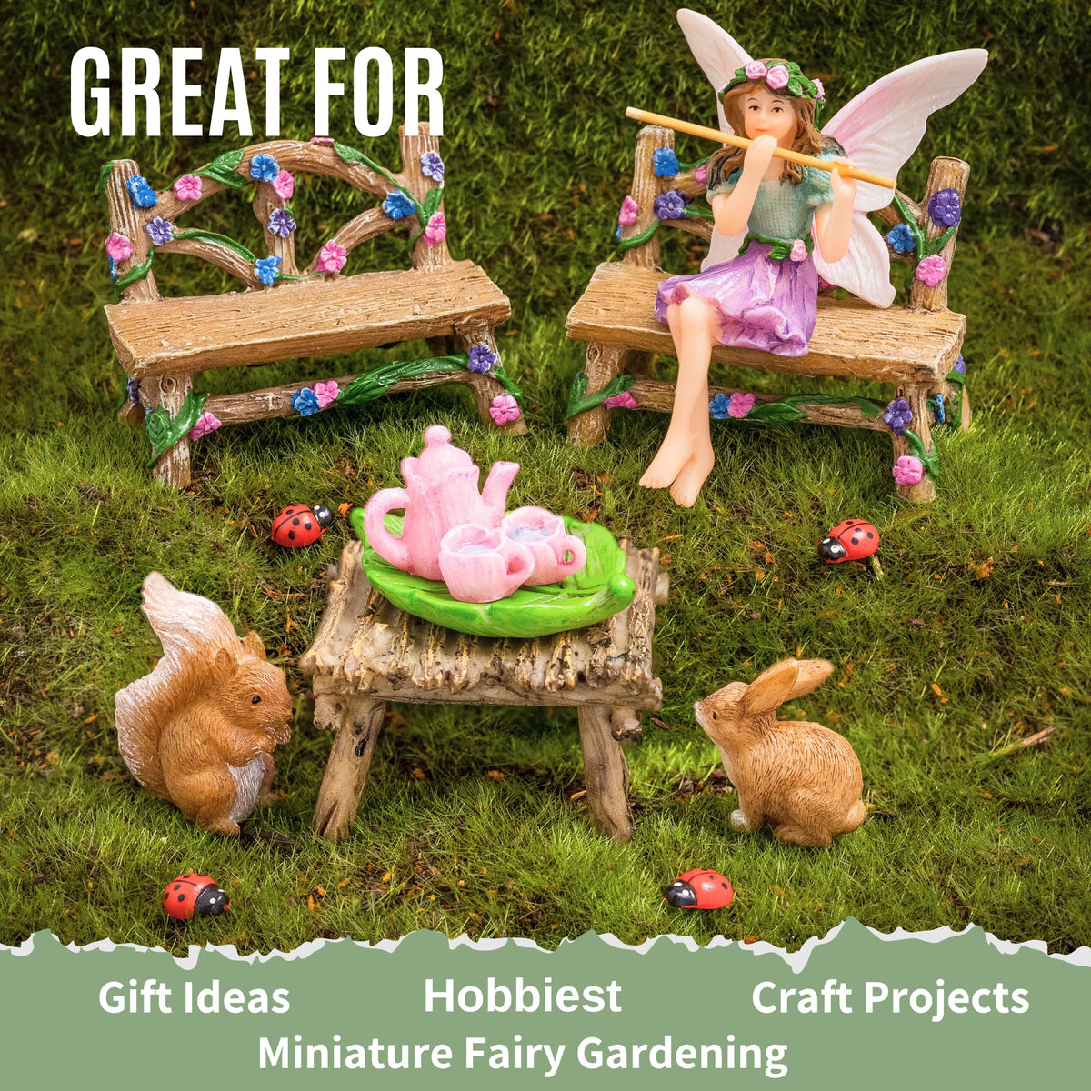 PRETMANNS Ladybugs four-pack brightens garden scene